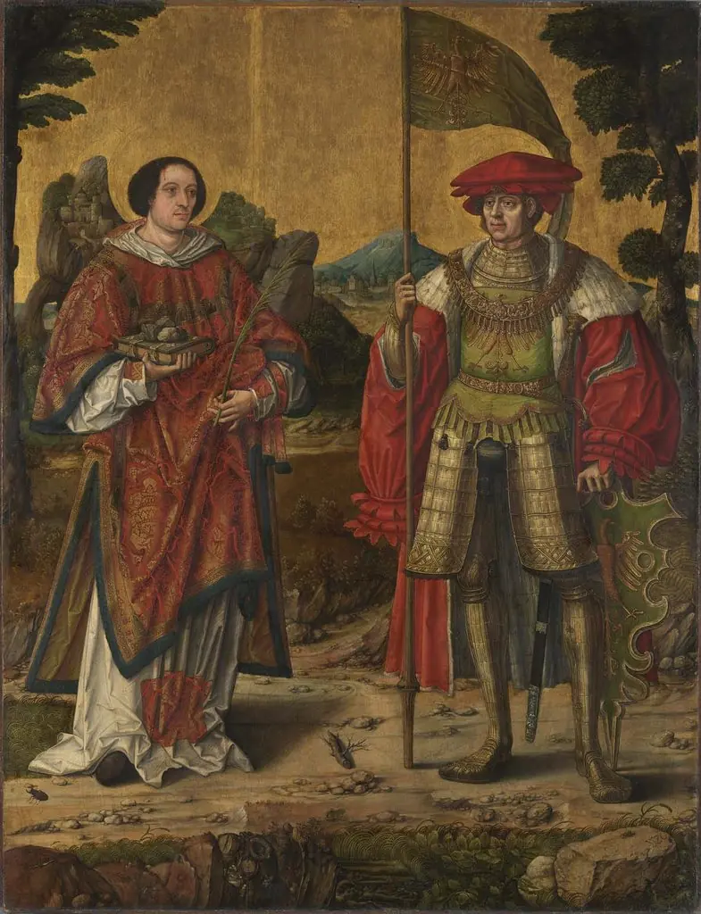 Saints Stephen and Maurice, by Anton Woensam