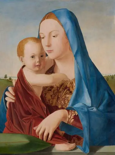 Madonna and Child, by Antonello da Messina