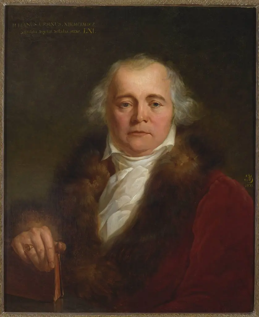 Portrait of Julian Ursyn Niemcewicz, by Antoni Brodowski