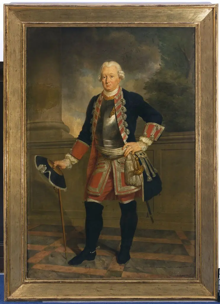 Portrait of Michał Krasiński (1712–1784), marshal general of Bar Confederation, by Antoni Brodowski