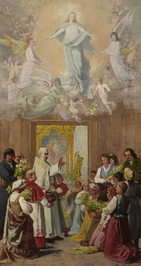 Feast of Our Lady of Herbs, by Antoni Gramatyka