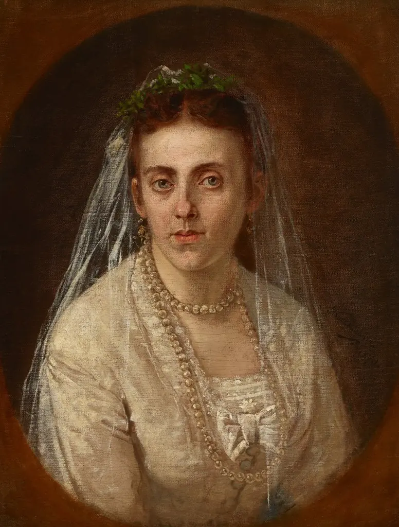 Portrait of Sydonia Wakulska, by Antoni Kozakiewicz