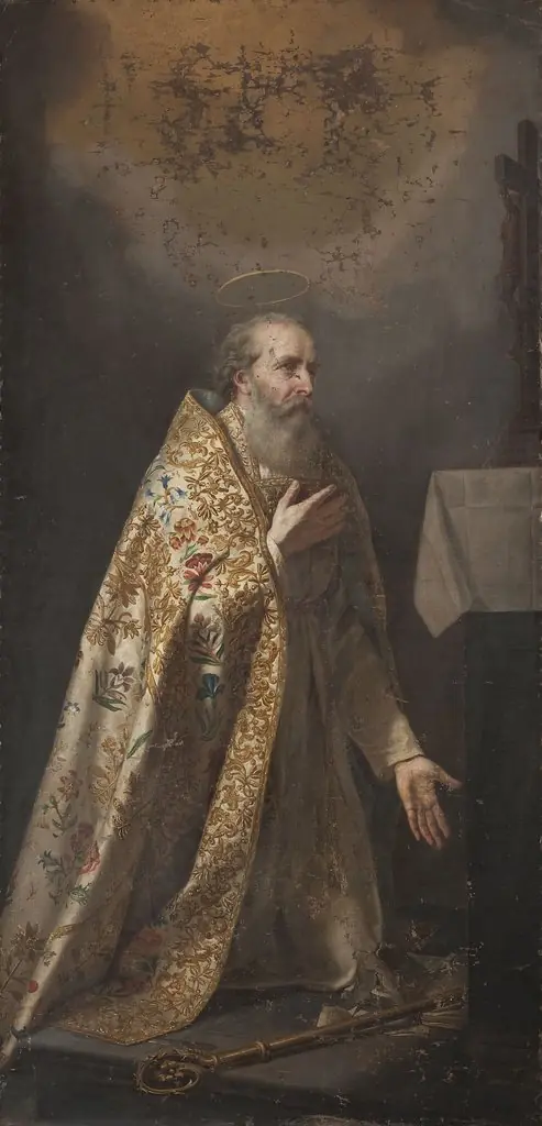 Bishop Wincenty Popiel (1825–1912), by Antoni Murzynowski