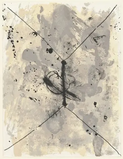 Untitled, by Antoni Tàpies