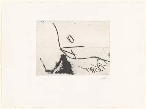 Untitled, by Antoni Tàpies