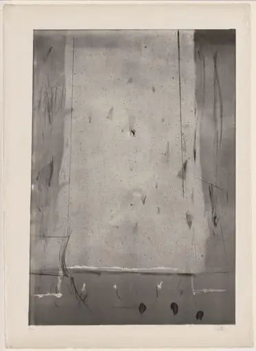 Untitled, by Antoni Tàpies