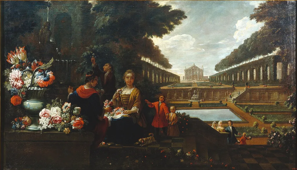 Spring, by Antoni Viladomat i Manalt, oil, 1730
