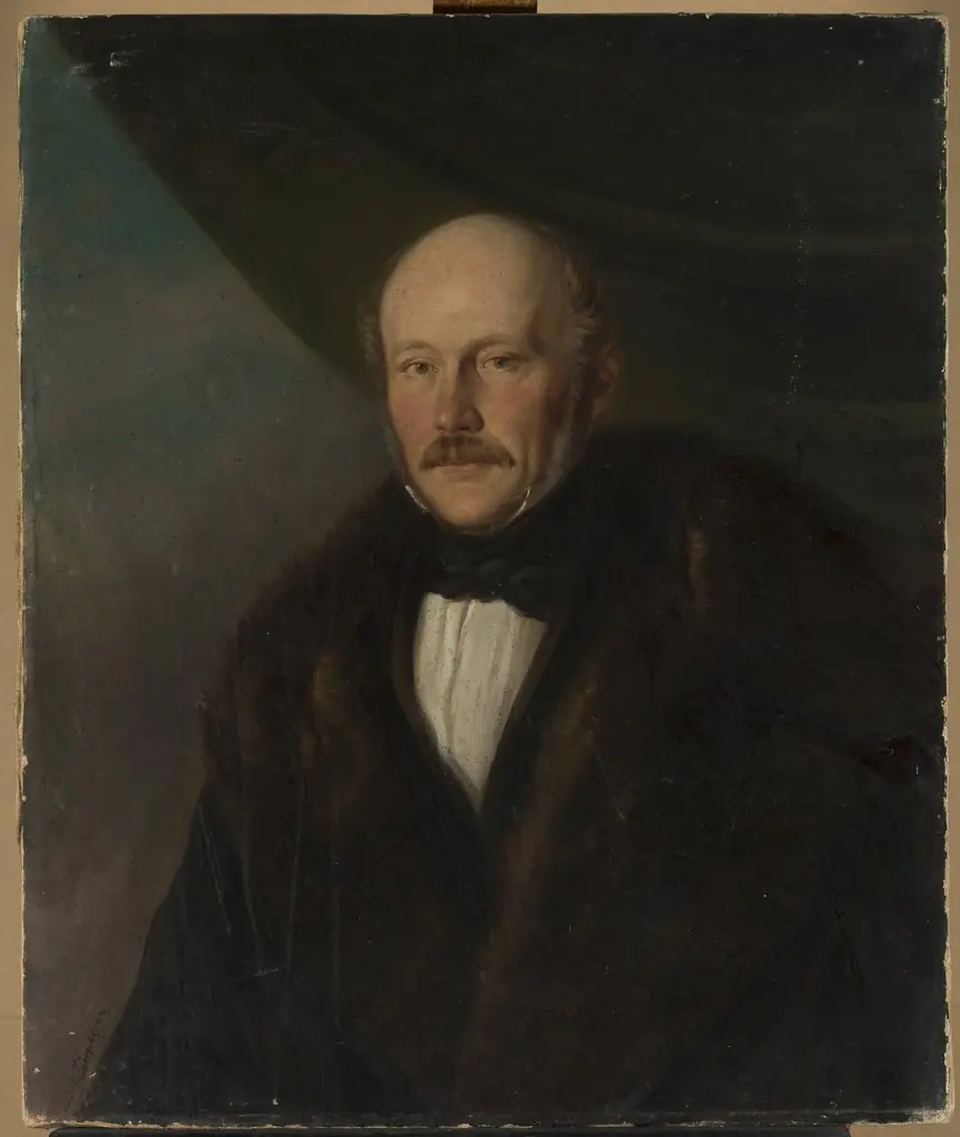 Portrait of Edward Szydłowski, by Antoni Ziemięcki