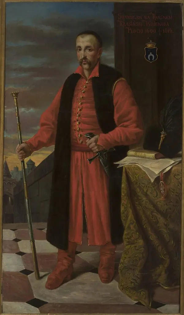 Portrait of Stanisław Krasiński (1558–1617), voivode of Płock, by Antoni Ziemięcki