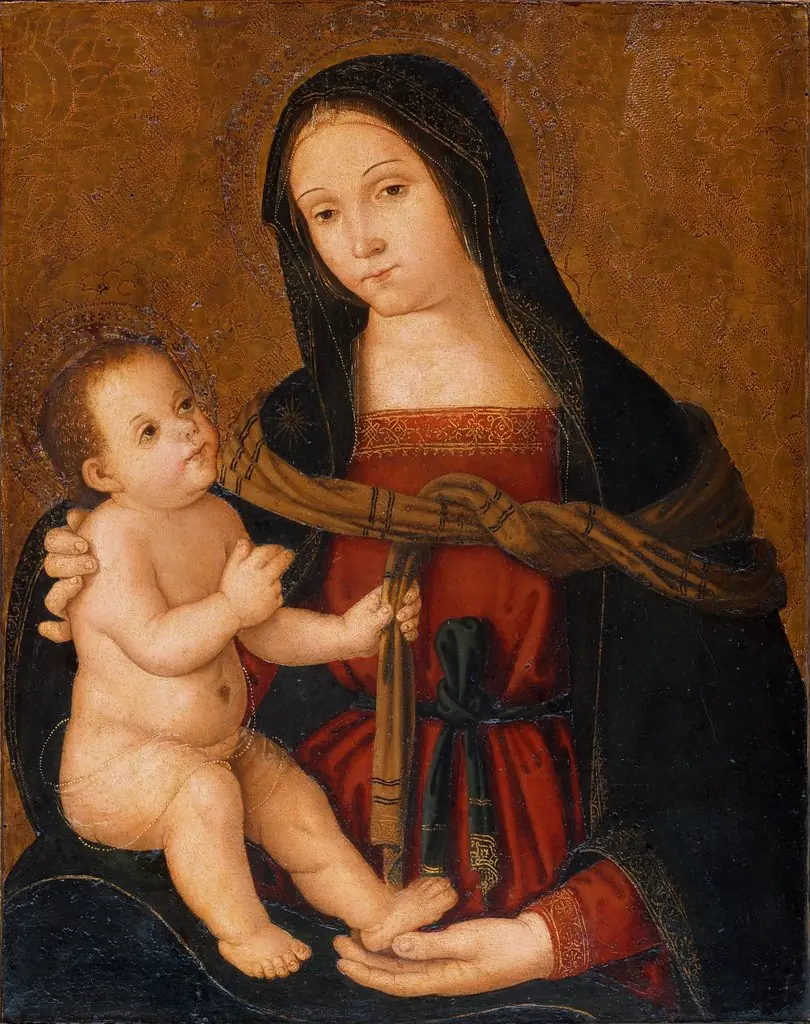 Madonna and Child, by Antoniazzo Romano