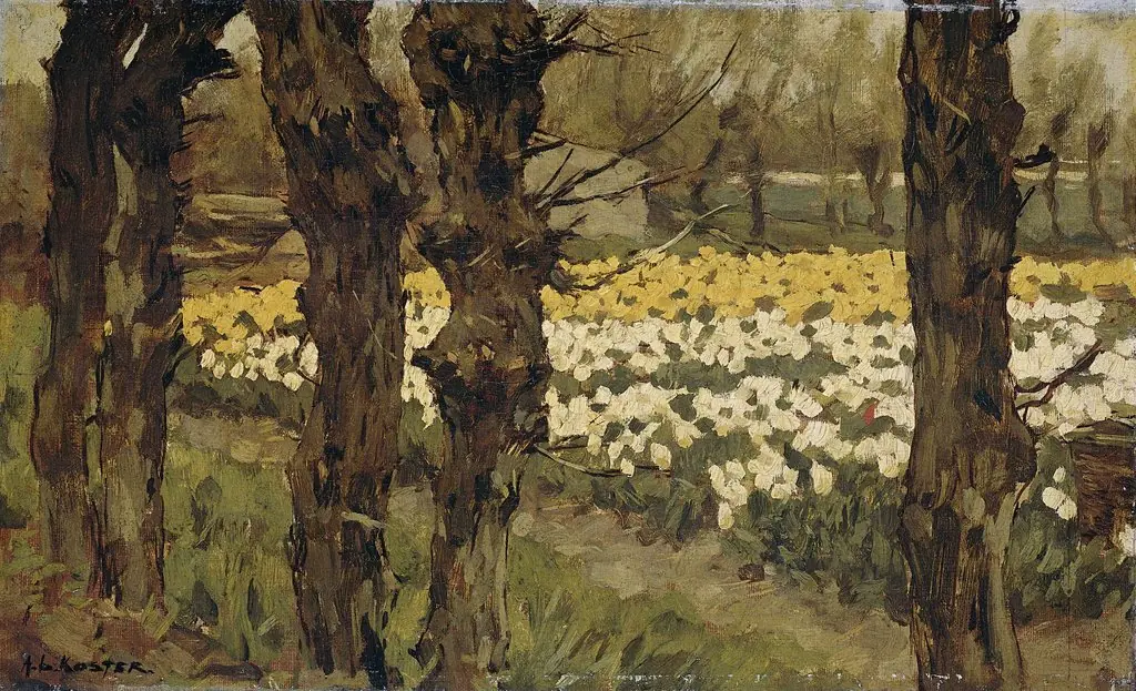 Tulip Fields, by Antonie Louis Koster
