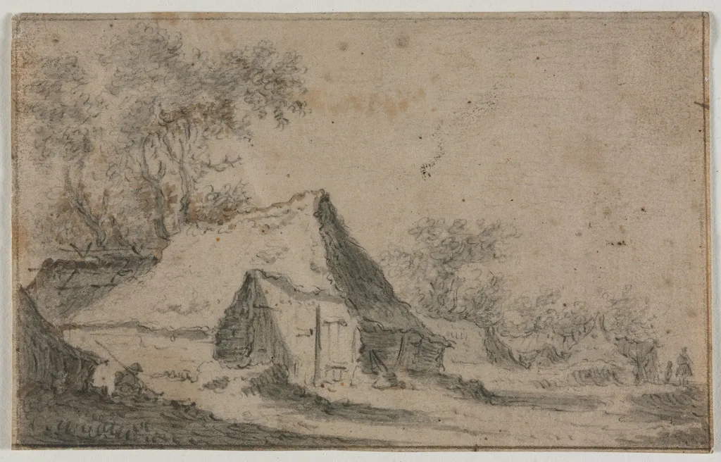 The Little Hamlet, by Antonie Waterloo, 1642