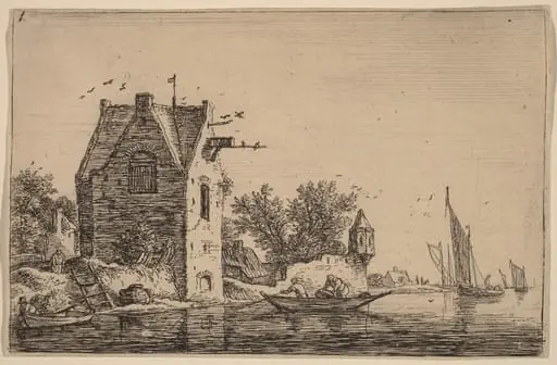 The Sentry Box on the Wall, by Antonie Waterloo