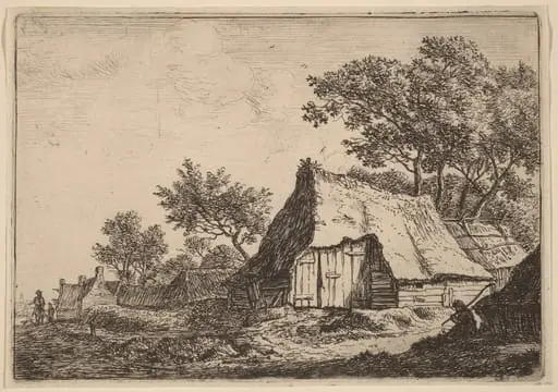 The Small Hamlet, by Antonie Waterloo