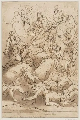 Anniversary of the Plague at Palermo, by Antonino Grano