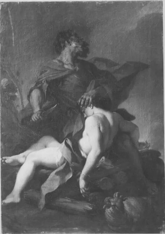 Abraham opfert Isaak, by Antonio Balestra
