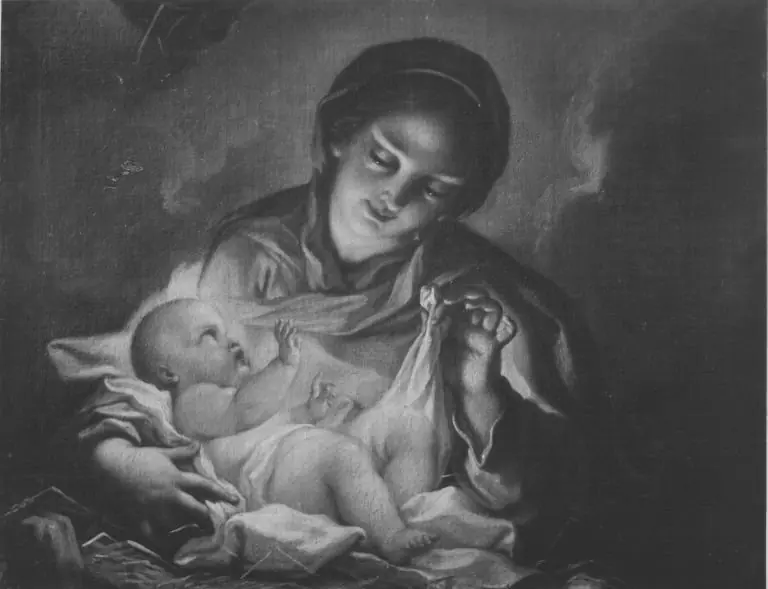 Maria mit dem Kinde, by Antonio Balestra
