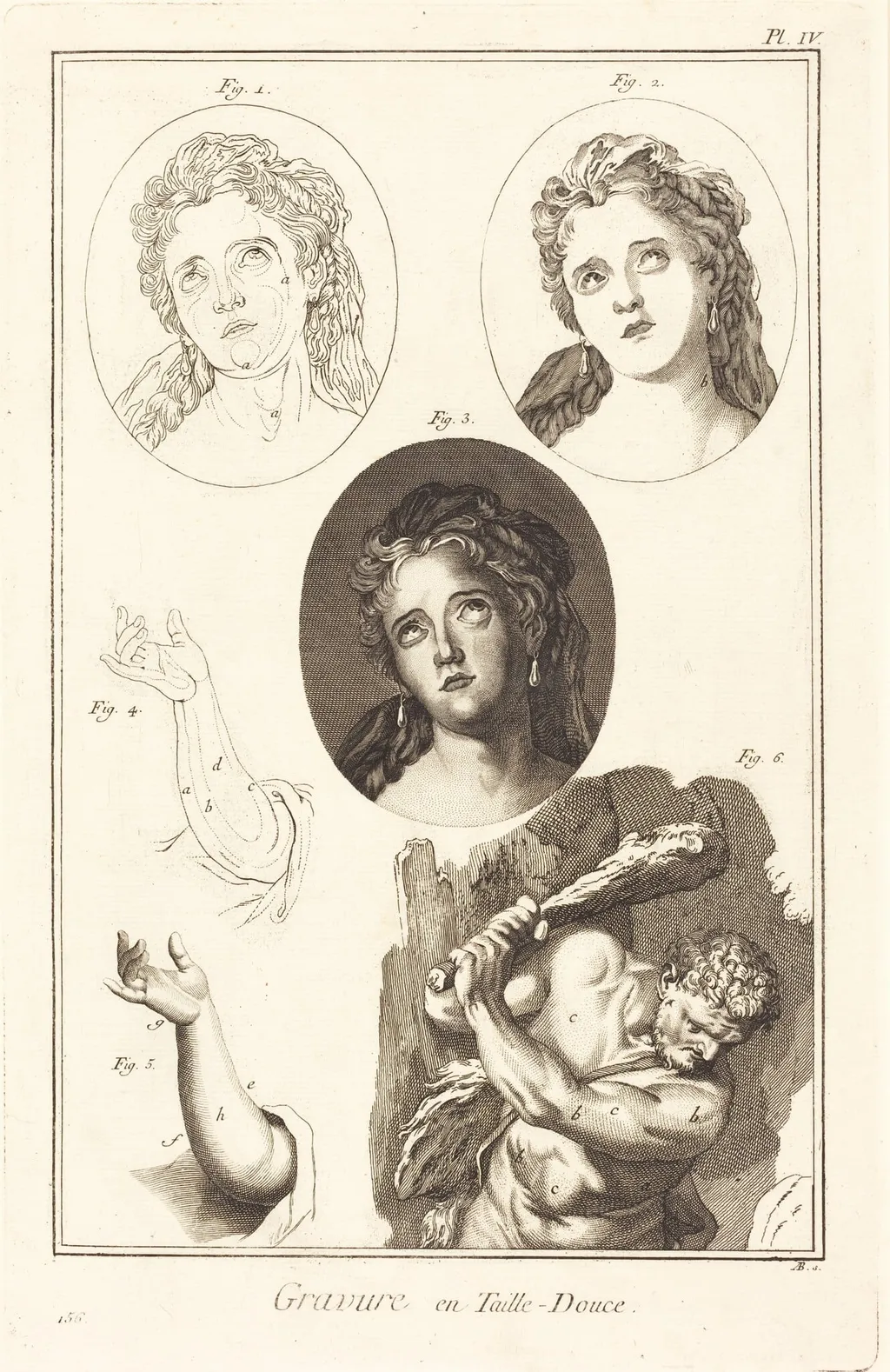 Gravure en Taille-Douce: pl. IV, by Antonio Baratta, ink, 1775