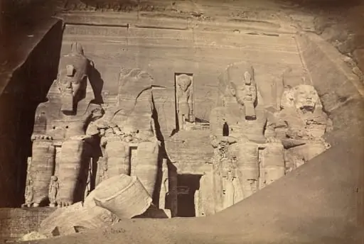 Temple of Ramesses II, Abu Simbel, by Antonio Beato