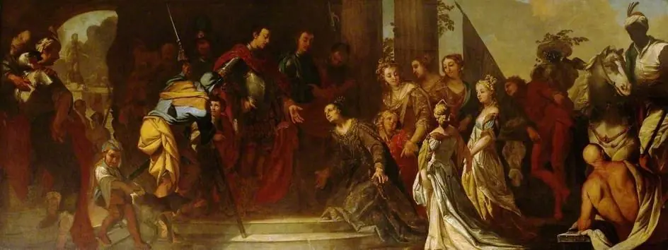 The Family of Darius before Alexander the Great, by Antonio Bellucci