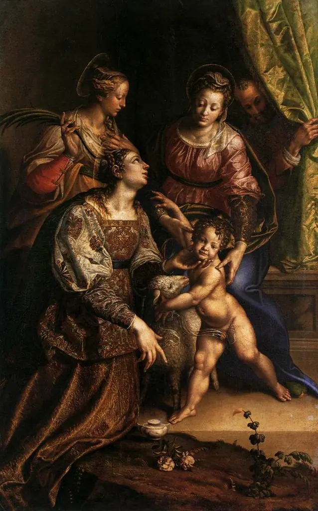 Virgin and Child, by Antonio Campi