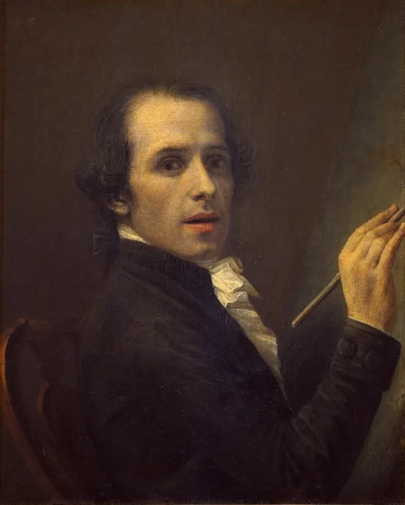 Self-portrait, by Antonio Canova, oil, 1796