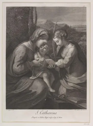 The Marriage of St. Catherine, by Antonio Capellan