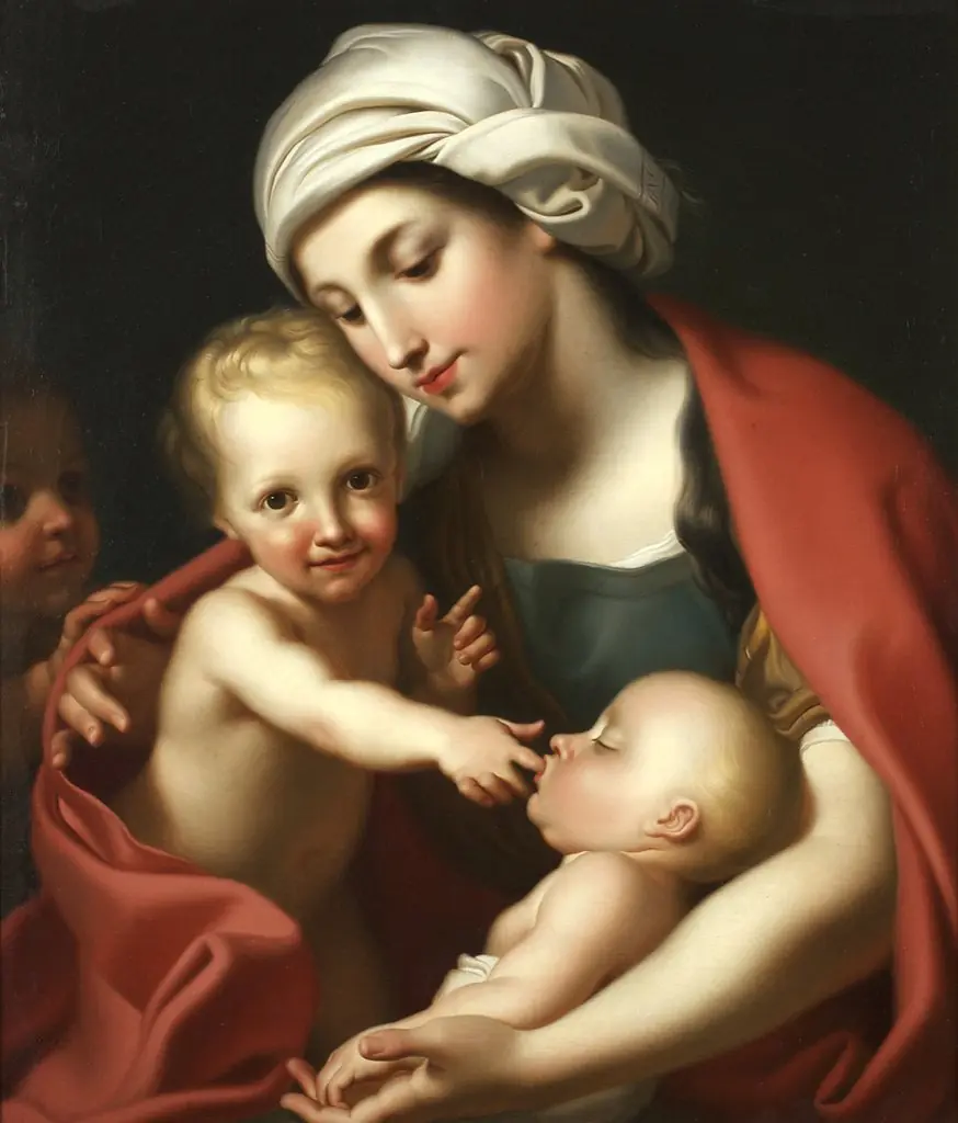 Charity withThree Children, by Antonio Cavallucci