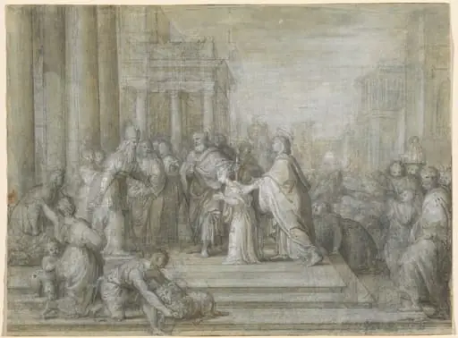 The Presentation of the Virgin in the Temple, by Antonio Cavallucci