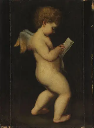Lesender Amor (Nachfolger), by Antonio da Correggio