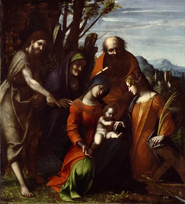 The Mystic Marriage of Saint Catherine