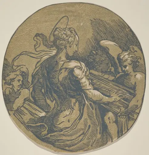 Saint Cecilia, by Antonio da Trento