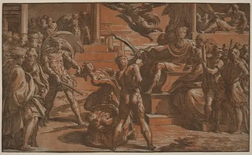 The Martyrdom of Two Saints, by Antonio da Trento