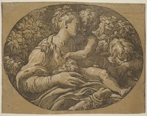 The Virgin with the Rose