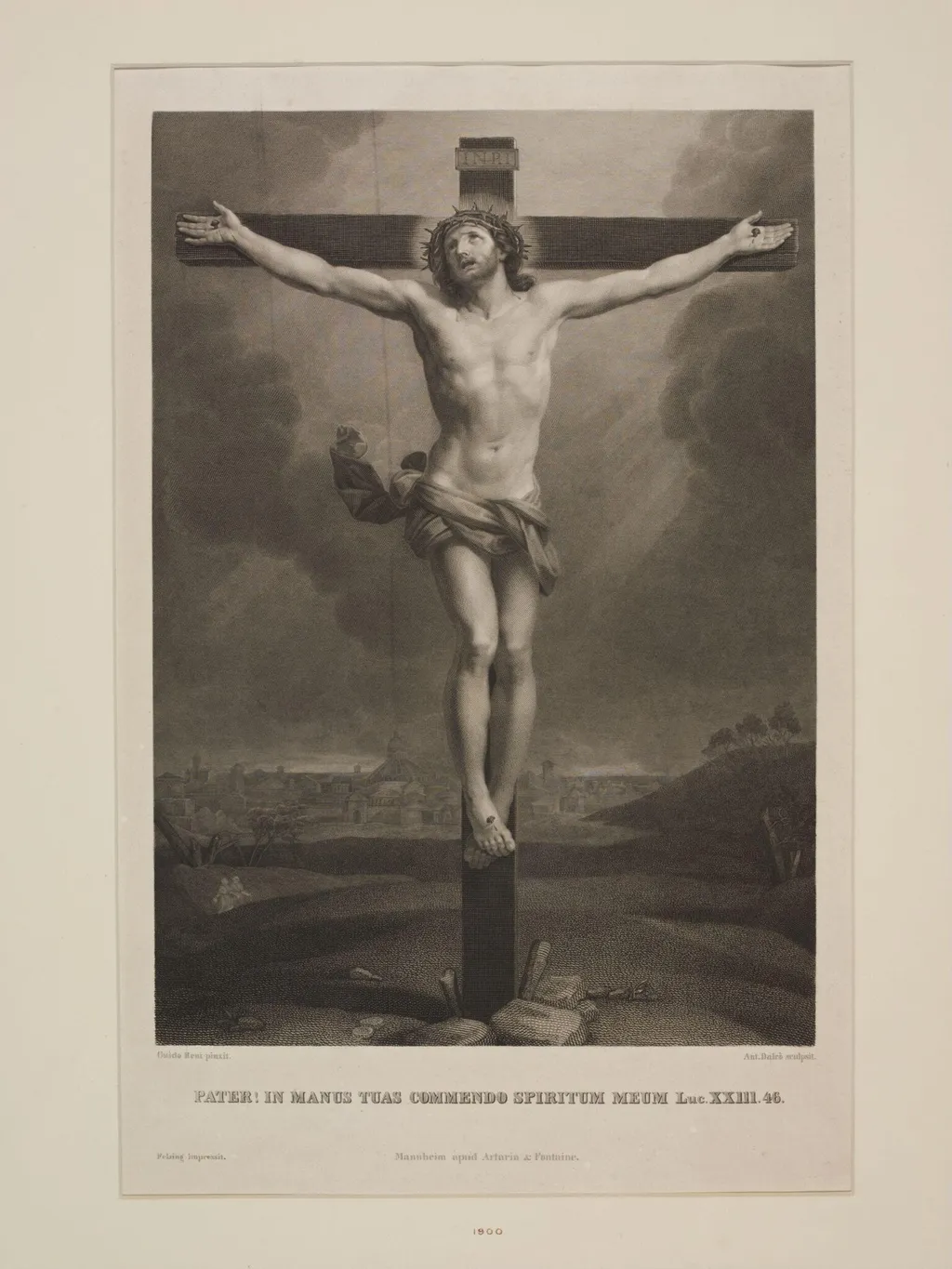 Christ on the Cross, by Antonio Dalcó, 1850