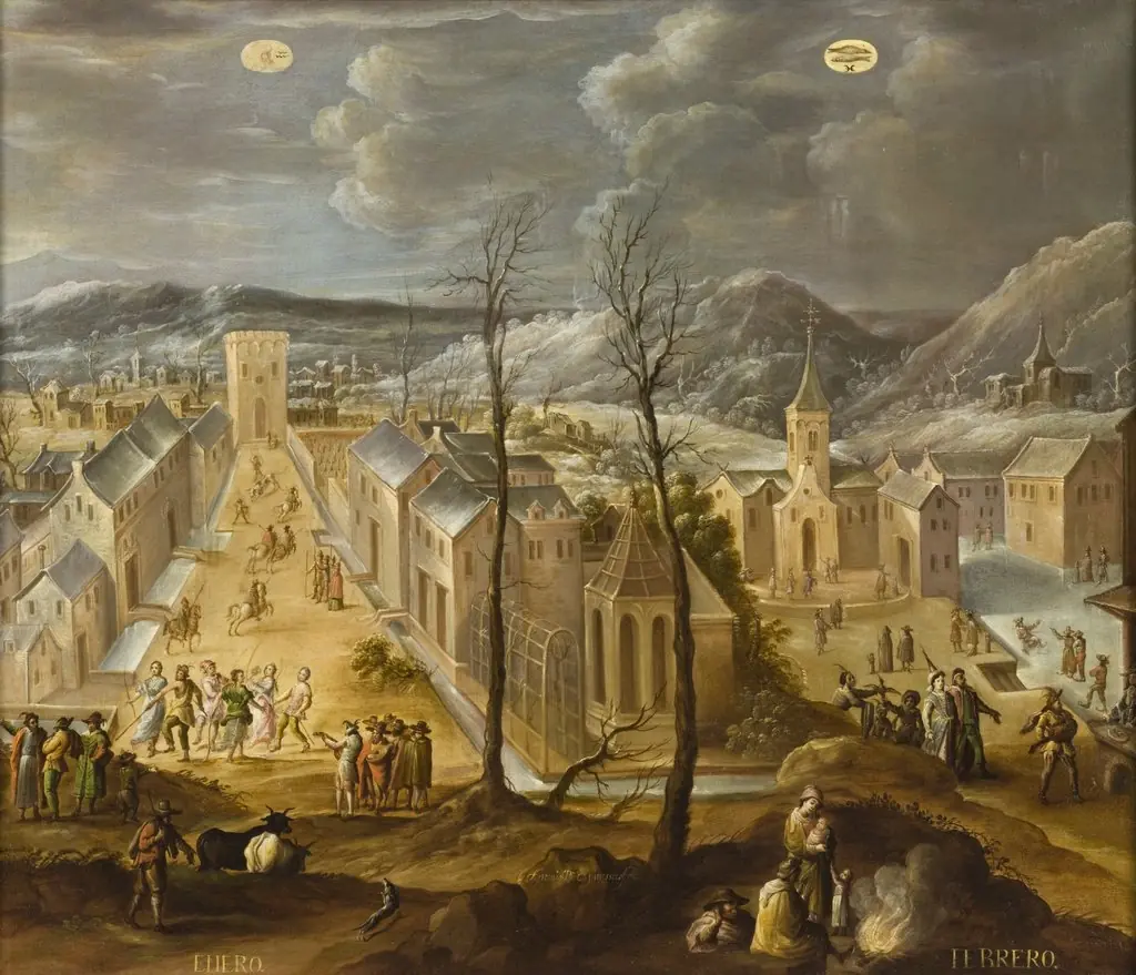 The Twelve Months of the Year (Los doce meses del año), by Antonio de Espinosa