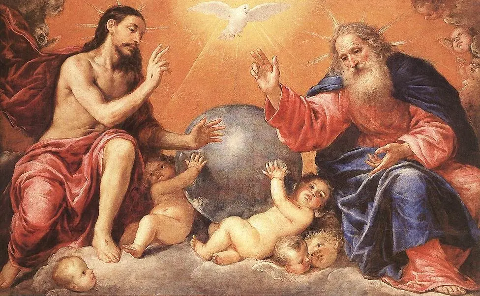 The Holy Trinity, by Antonio de Pereda