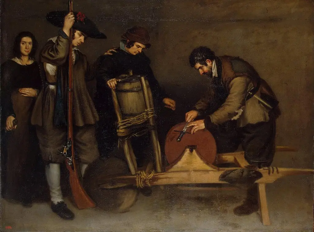 El afilador, by Antonio de Puga