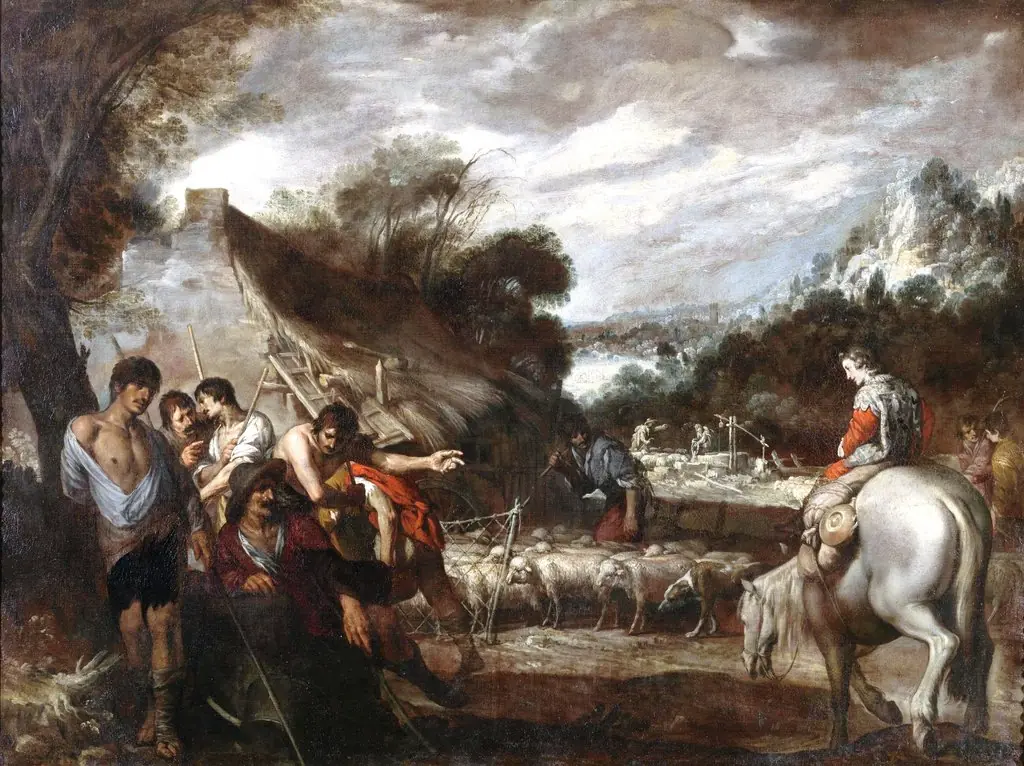 Joseph and His Brothers, by Antonio del Castillo y Saavedra