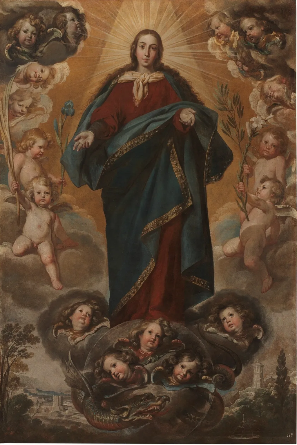 The Immaculate Conception, by Antonio del Castillo y Saavedra, oil, 1645