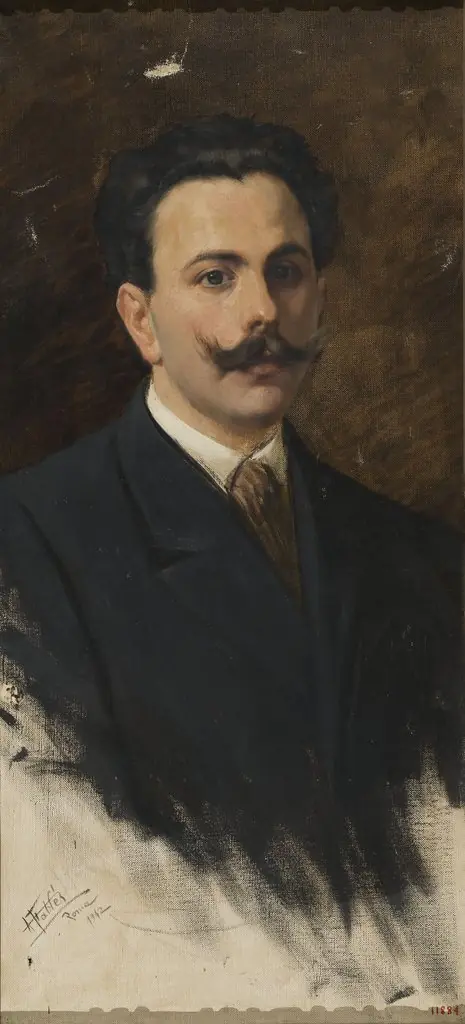 Gentleman portrait, by Antonio Fabrés