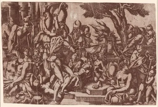 Sacrifice to Priapus, by Antonio Fantuzzi