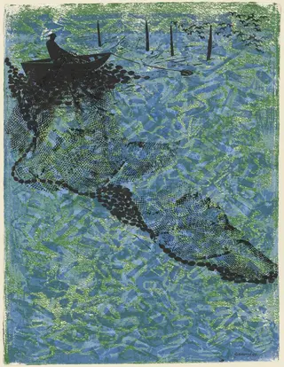 Untitled, by Antonio Frasconi, 1955