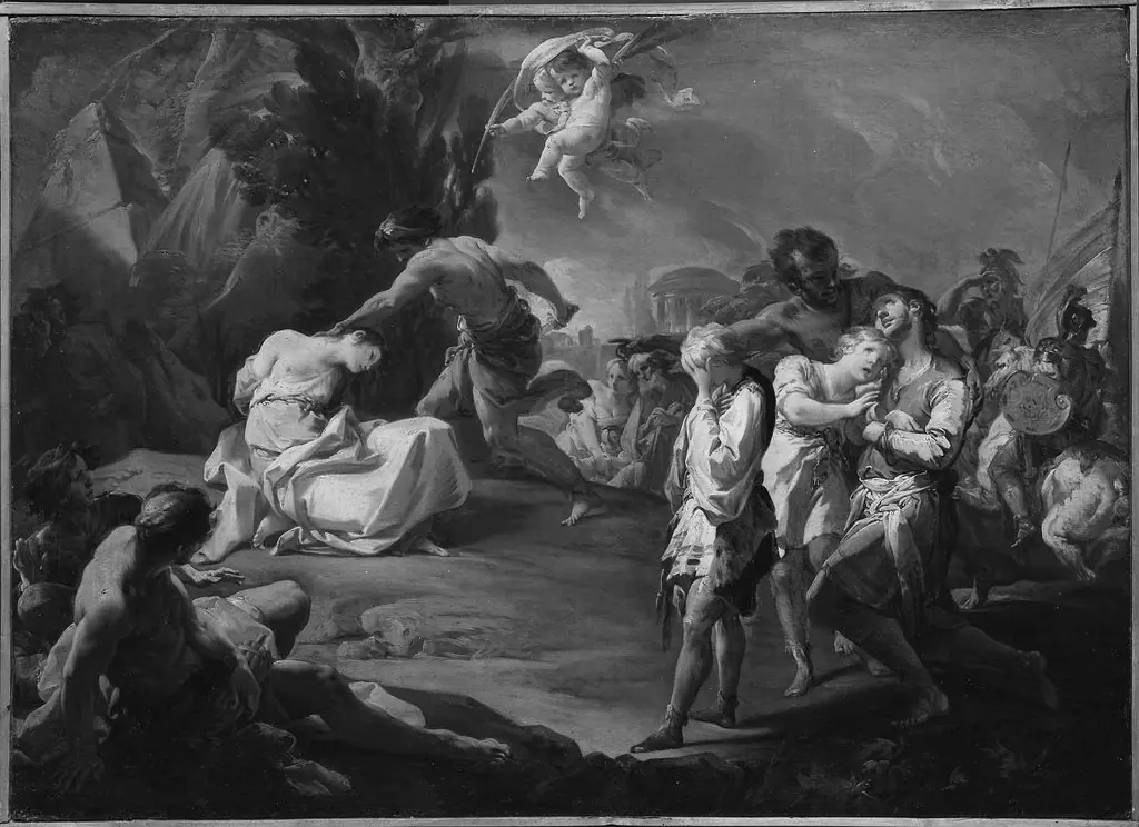 Martyrdom of Saint Marta, by Antonio González Velázquez