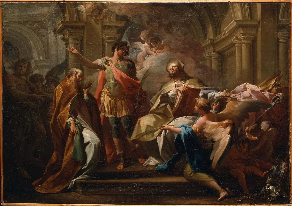 Saints Ippolito, Taurino, and Ercolano, by Antonio González Velázquez