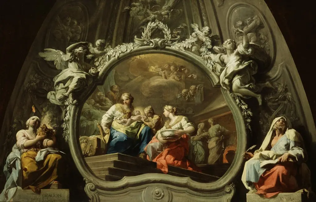 The Birth of the Virgin, by Antonio González Velázquez