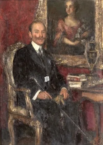 Otto Messinger, by Antonio Mancini, oil, 1907