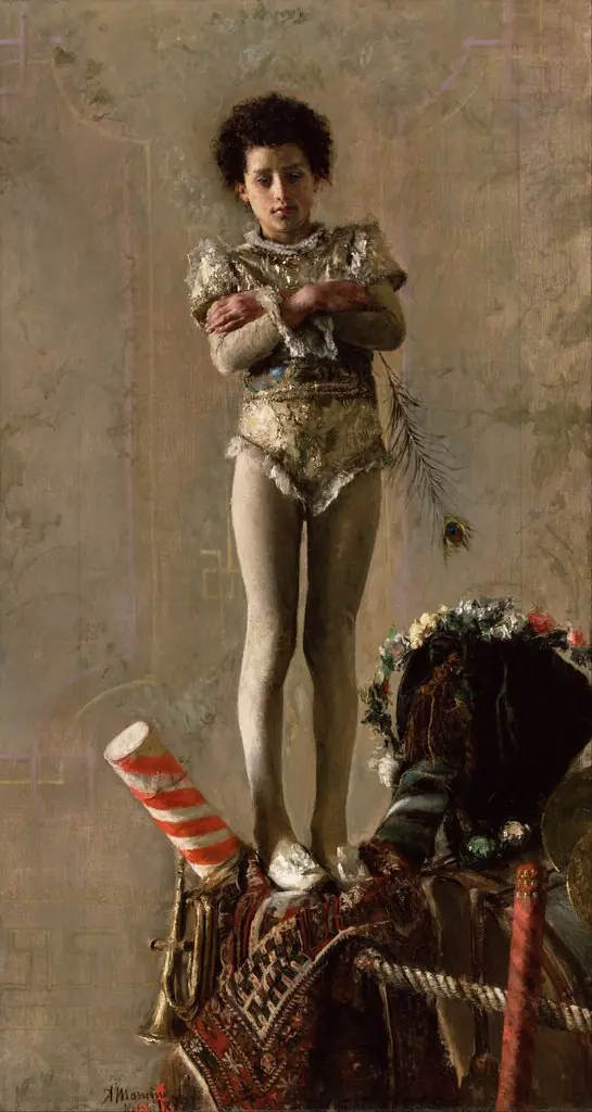 The Saltimbanco, by Antonio Mancini