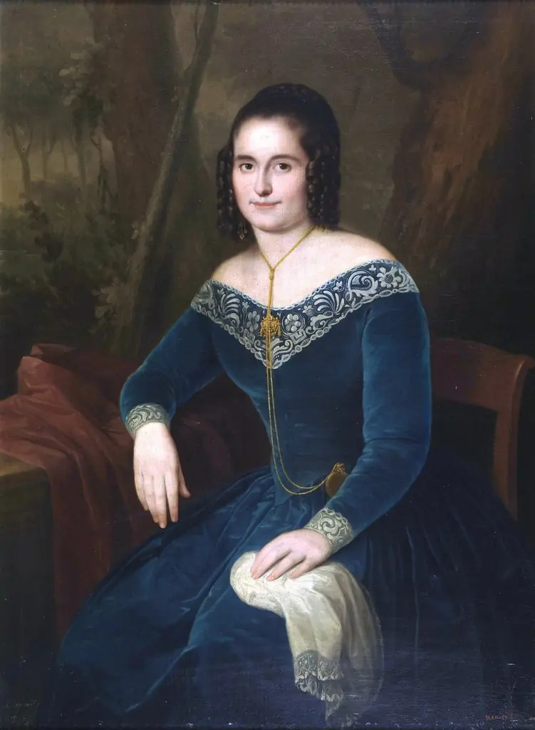 Amparo Romero, by Antonio María Esquivel