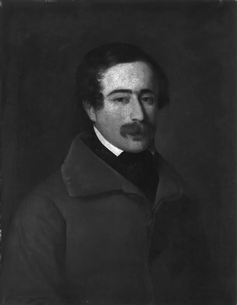 Portrait of a Man, by Antonio María Esquivel